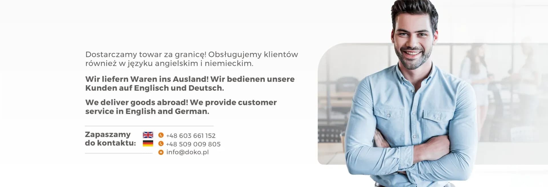 Dostarczamy towar za granicę